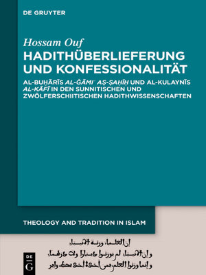 cover image of Hadithüberlieferung und Konfessionalität